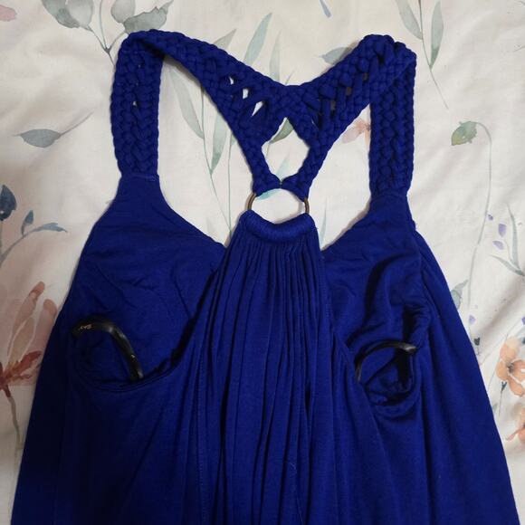 Sky Y2K Inspired Racerback Braided Tank Size Small - Picture 5 of 5